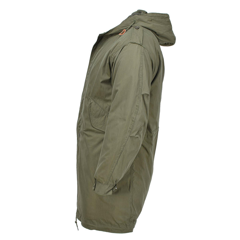 MIL-TEC US Militärstil M51 Parka mit Kapuze, gestepptes, herausnehmbares Futter, oliv NEU