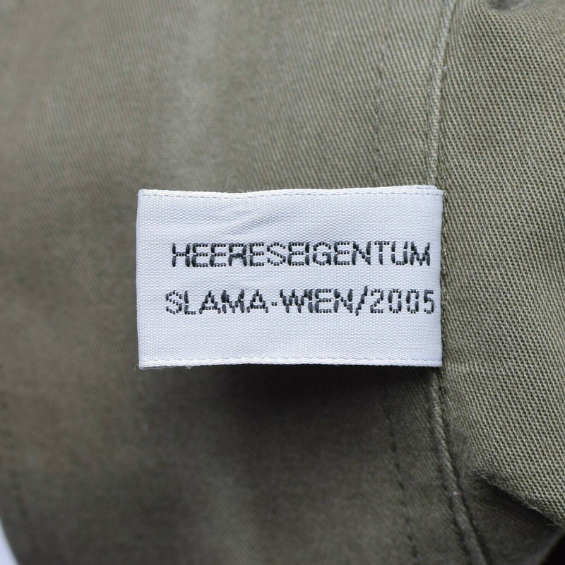 Original Österreichisches Bundesheer Hemd M65 OD Militär Kampf Kurzarm Olive BDU