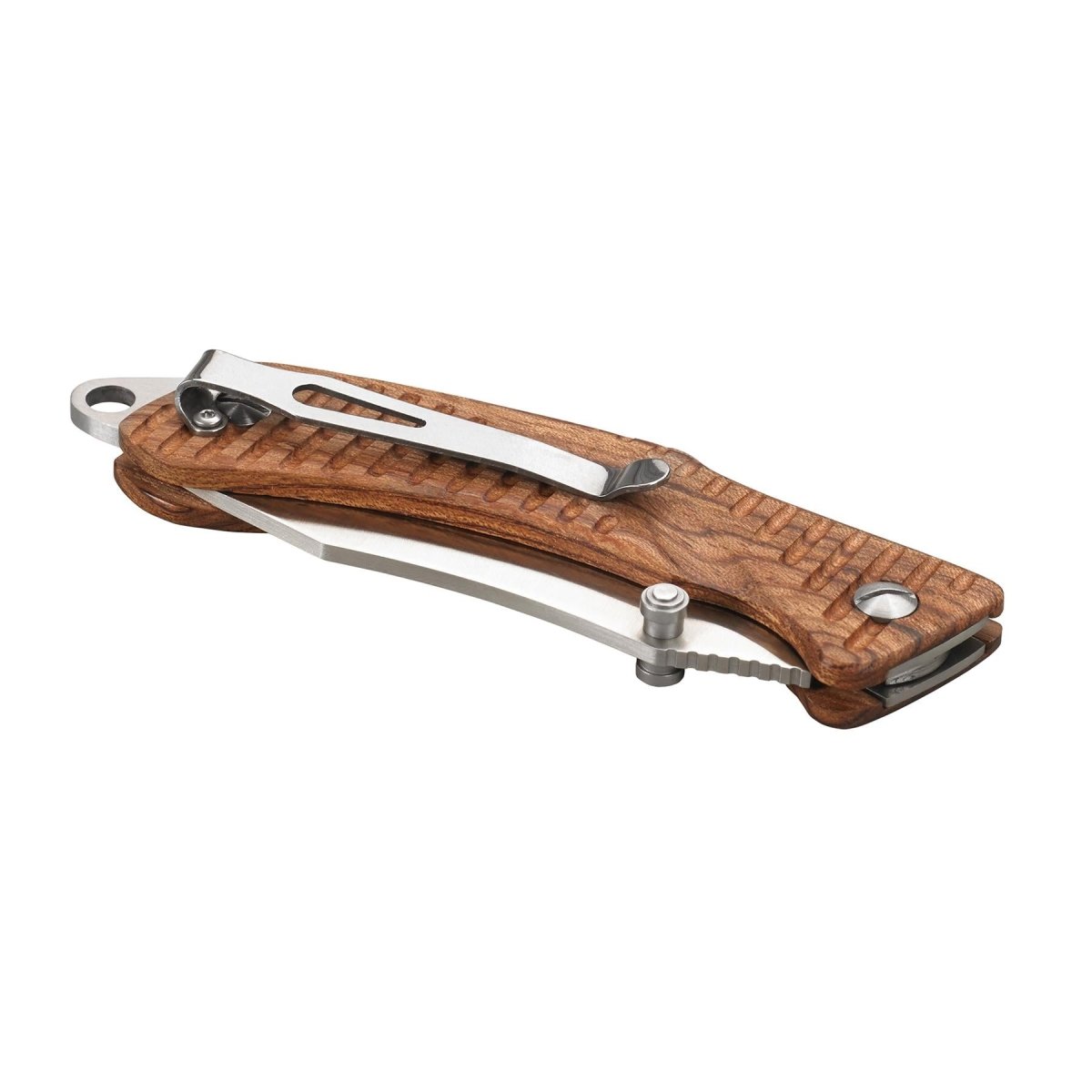 EKA Brand Swede 9 Klappmesser 57 HRC Edelstahl-Feuerstarter-Holzgriff