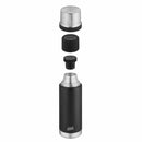ESBIT SCULPTOR Vacuum Flask 1L BPA Free Stainless Steel Leak Proof Black - GoMilitar