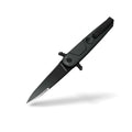ExtremaRatio BD2 LUCKY BLACK Taschenmesser mit glatter Klinge aus Bohler N690-Stahl