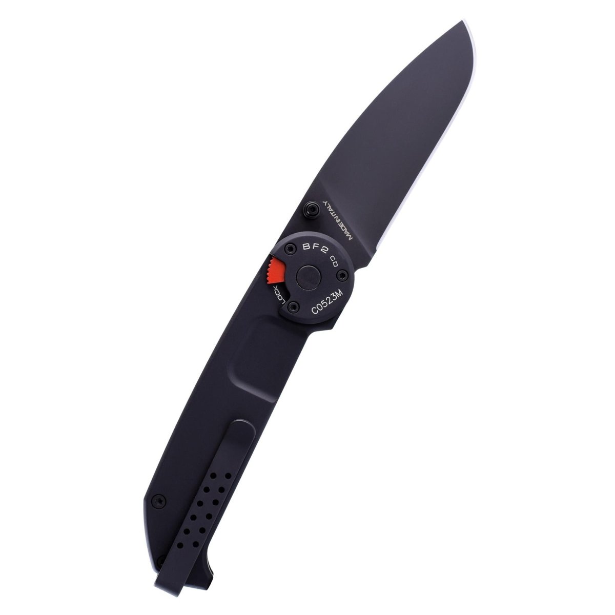 ExtremaRatio BF2 CD BLACK Taschenmesser N690 Stahl 58HRC Klappmesser Liner Lock