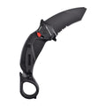 ExtremaRatio NIGHTMARE BLACK Taschenmesser, klappbar, Tanto-Karambit, rostfrei, N690