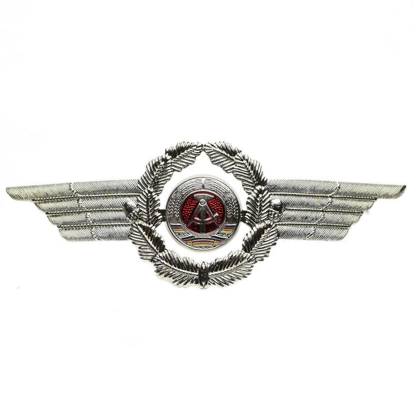 Original ostdeutsche NVA DDR Armee Militär Mütze Hut Kokarde Anstecker Abzeichen Offizier