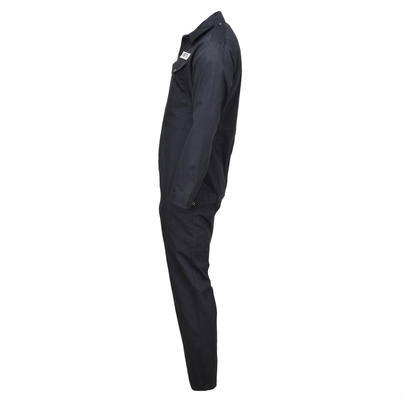 Original britischer Militär-Mechaniker-Overall, Arbeitskleidung, Uniform, Arbeitsoverall, schwarz