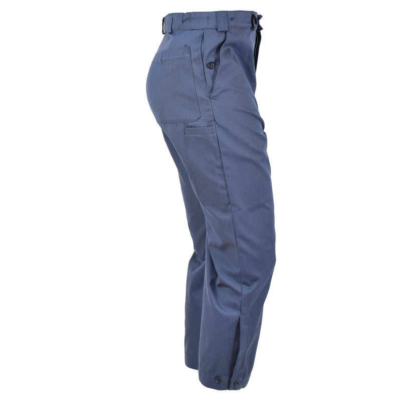 Original Schweizer Zivilschutzhose Blaue Hose Kampfhose Schweiz Militär gebraucht