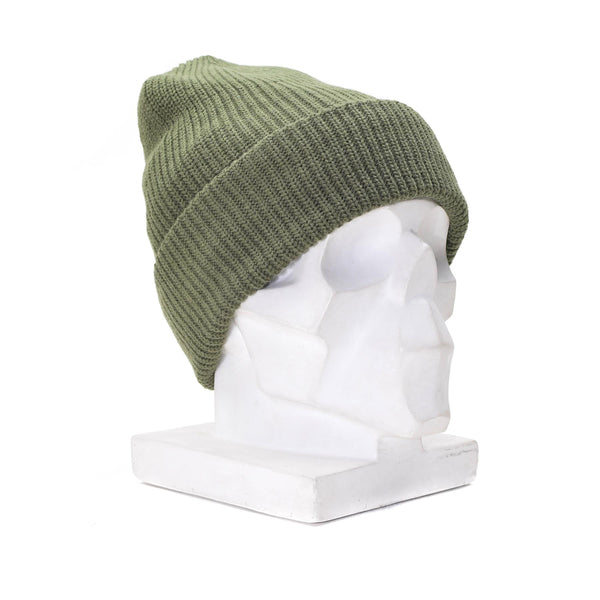 Marke Mil-Tec Beanie Strickmütze Strickmütze Wollmütze THINSULATE™ Oliv Wintermütze Einheitsgröße