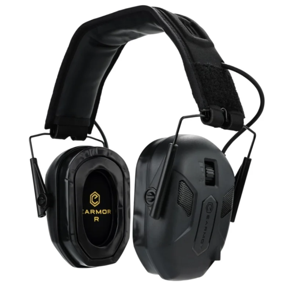 EARMOR M300X Elektronischer Gehörschutz 24 dB NRR Tactical Outdoor Schwarz