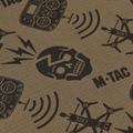M-TAC Microfleece Neck Gaiter Drone Pattern Taktischer Outdoor-Schal Tan