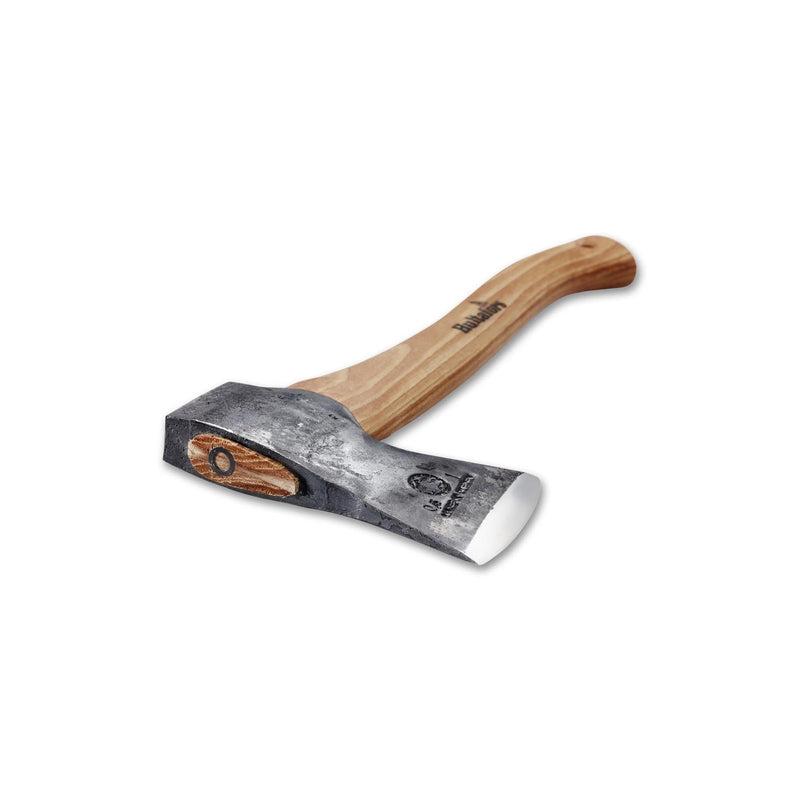 HULTAFORS Hultan Gartenaxt Kohlenstoffstahl rasiermesserscharfes Beil Hickory-Stiel