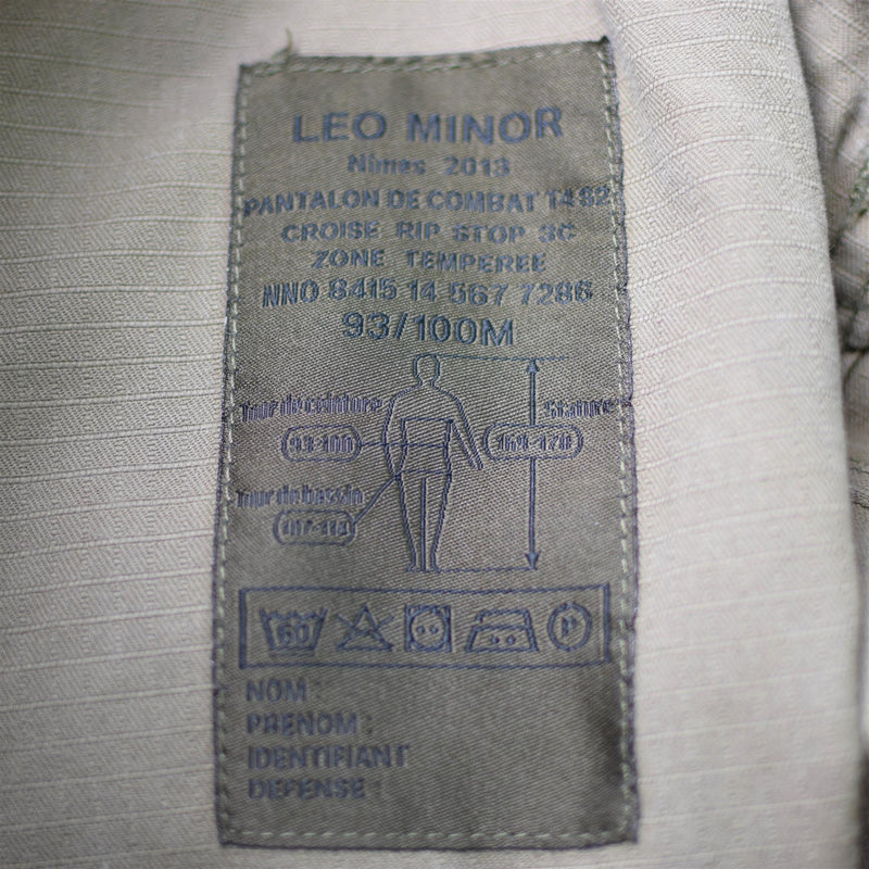 Echte französische Armee Kampfhose Militär FELIN CCE Camo T4 Hose Ripstop