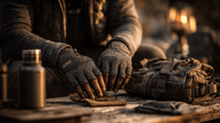 Fingerlose Handschuhe