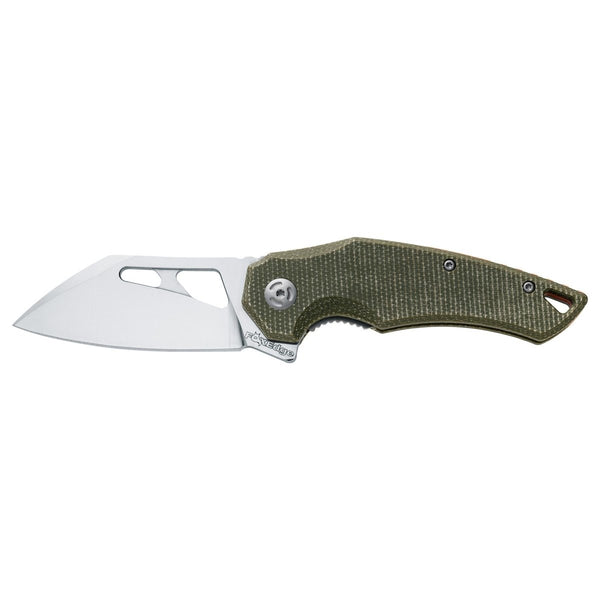 Fox Knives ARTAX Folding Pocket Knife Drop Point Stainless Steel UNI 8Cr13MoV - GoMilitar