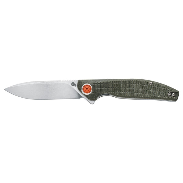 Fox Knives ARTIA BF - 765 OD Folding Pocket Knife Drop Point Stainless Steel D2 - GoMilitar