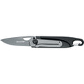 Fox Knives Brand Baroni Klappmesser mit Titan-beschichtetem 440-Stahl und schwarzem Zytel-Griff