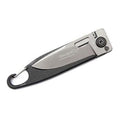 Fox Knives Brand Baroni Klappmesser mit Titan-beschichtetem 440-Stahl und schwarzem Zytel-Griff