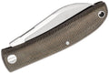 Fox Knives Brand Italy Livri Klappmesser aus Edelstahl M390 Green Micarta