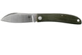 Fox Knives Brand Italy Livri Klappmesser aus Edelstahl M390 Green Micarta