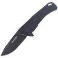 Fox Knives ECHO 1 Klapptaschenmesser mit schwarzer Idroglider-Stone-Wash-Beschichtung