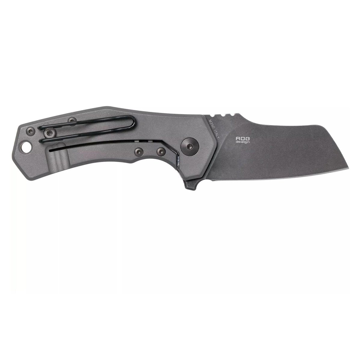Fox Knives ITALICO Sheepfoot-Taschenmesser M390-Stahl, taktisch, kompakt, faltbar