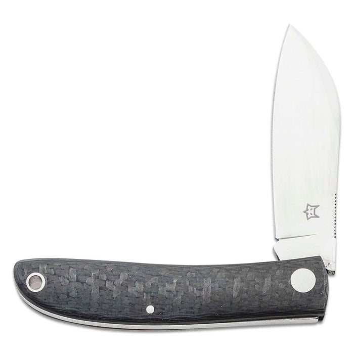 Fox Knives LIVRI Taschenmesser klappbar Schaffußform 61 HRC M390 Kohlenstoffstahl - GoMilitar