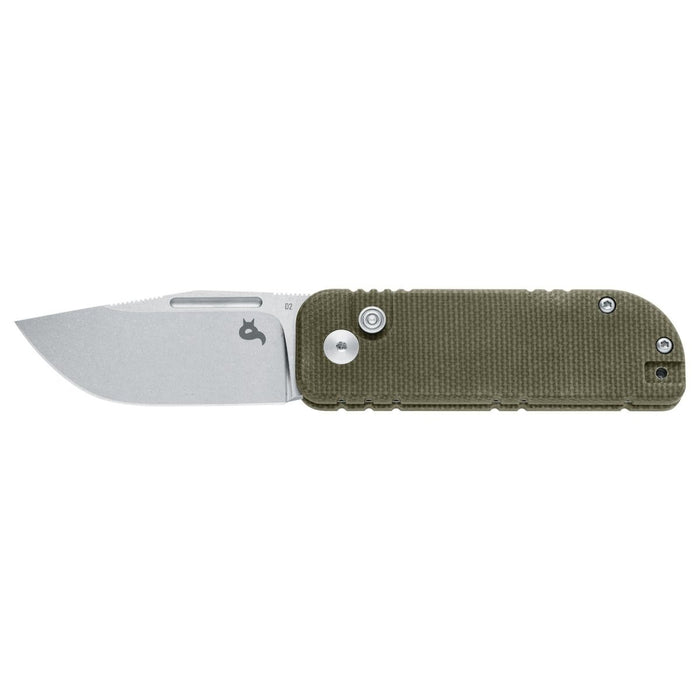 Fox Knives NU - BOWIE BF - 758 MI Klapptaschenmesser, D2-Klinge aus rostfreiem Stahl - GoMilitar