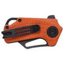 Fox Knives PUCK BF - 761 OR Folding Pocket Knife Stainless Steel D2 Blade - GoMilitar