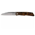 Fox Knives Terzuola Design Herrentaschenmesser mit satiniertem Ziricote-Griff