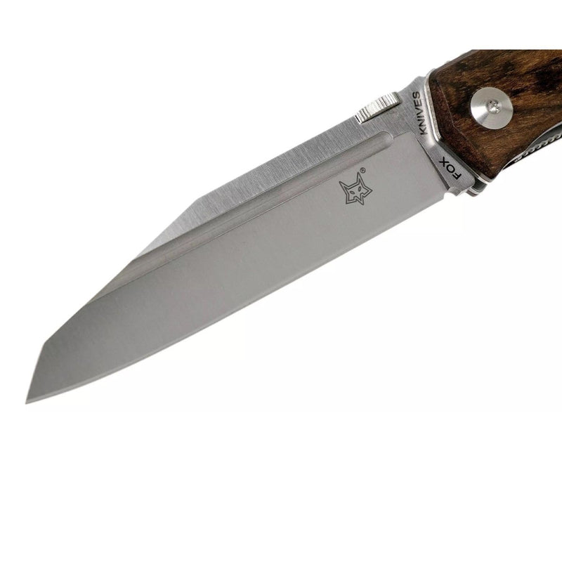 Fox Knives Terzuola Design gentlemen's pocket knife satin - coated ziricote handle - GoMilitar