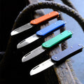 Fox Knives VULPIS Klapptaschenmesser Drop Point Edelstahl M390 Grau