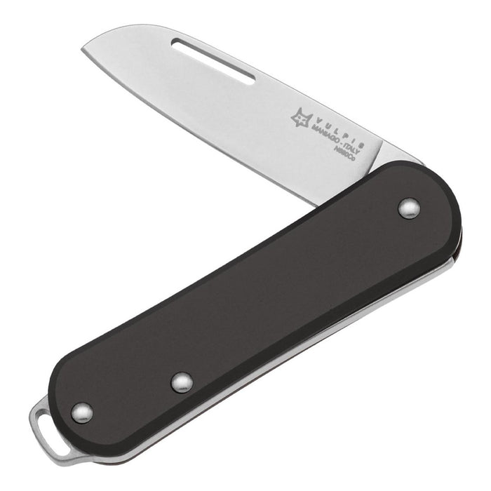 Fox Knives VULPIS FX - VP108 BK Klapptaschenmesser Edelstahl N690Co Schwarz - GoMilitar