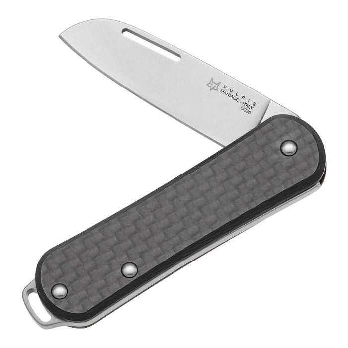 Fox Knives VULPIS FX - VP108 CF Taschenmesser M390 Stahl Kohlefasergriff - GoMilitar