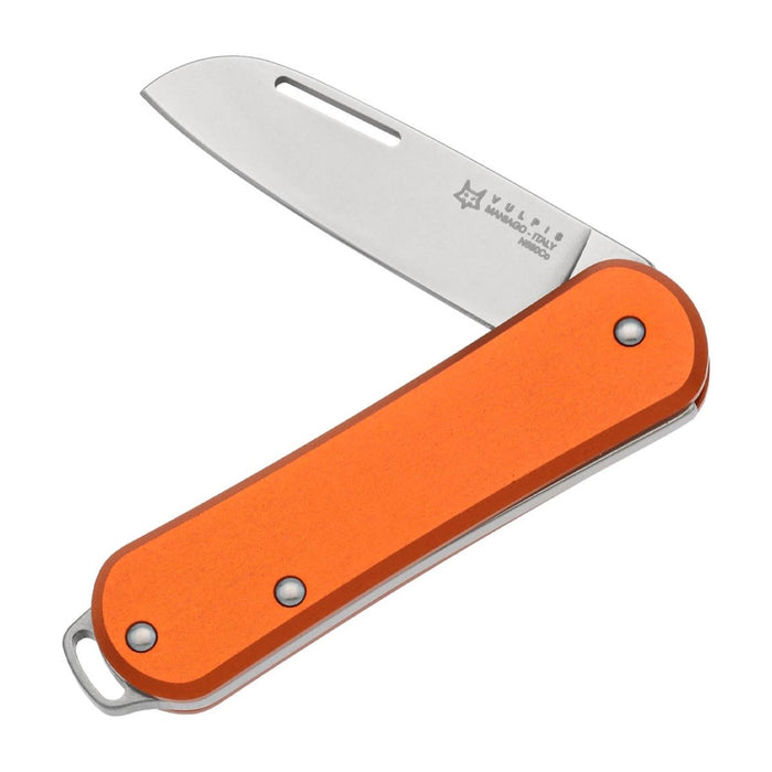 Fox Knives VULPIS FX - VP108 OR Klapptaschenmesser Edelstahl N690Co Orange - GoMilitar