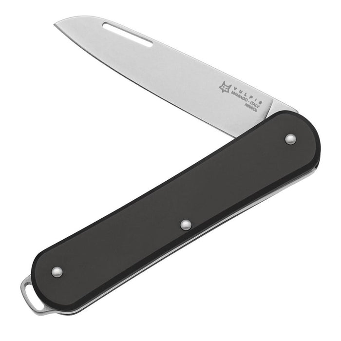 Fox Knives VULPIS FX - VP130 BK Klapptaschenmesser Edelstahl N690Co Schwarz - GoMilitar