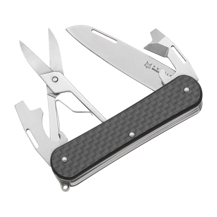 Fox Knives VULPIS FX-VP130-F4 CF Multitool Taschenmesser Edelstahl M390 - GoMilitar