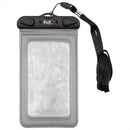 Fox Outdoor Smartphone transparenter Beutel Staub Staub, wasserdichtes Verschluss schwarz