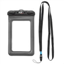 Fox Outdoor Smartphone transparenter Beutel Staub Staub, wasserdichtes Verschluss schwarz