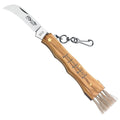 FoxKnives MUSHROOM KNIFE 405 OL Feststehendes Pilzmesser aus rostfreiem AISI 420C-Stahl
