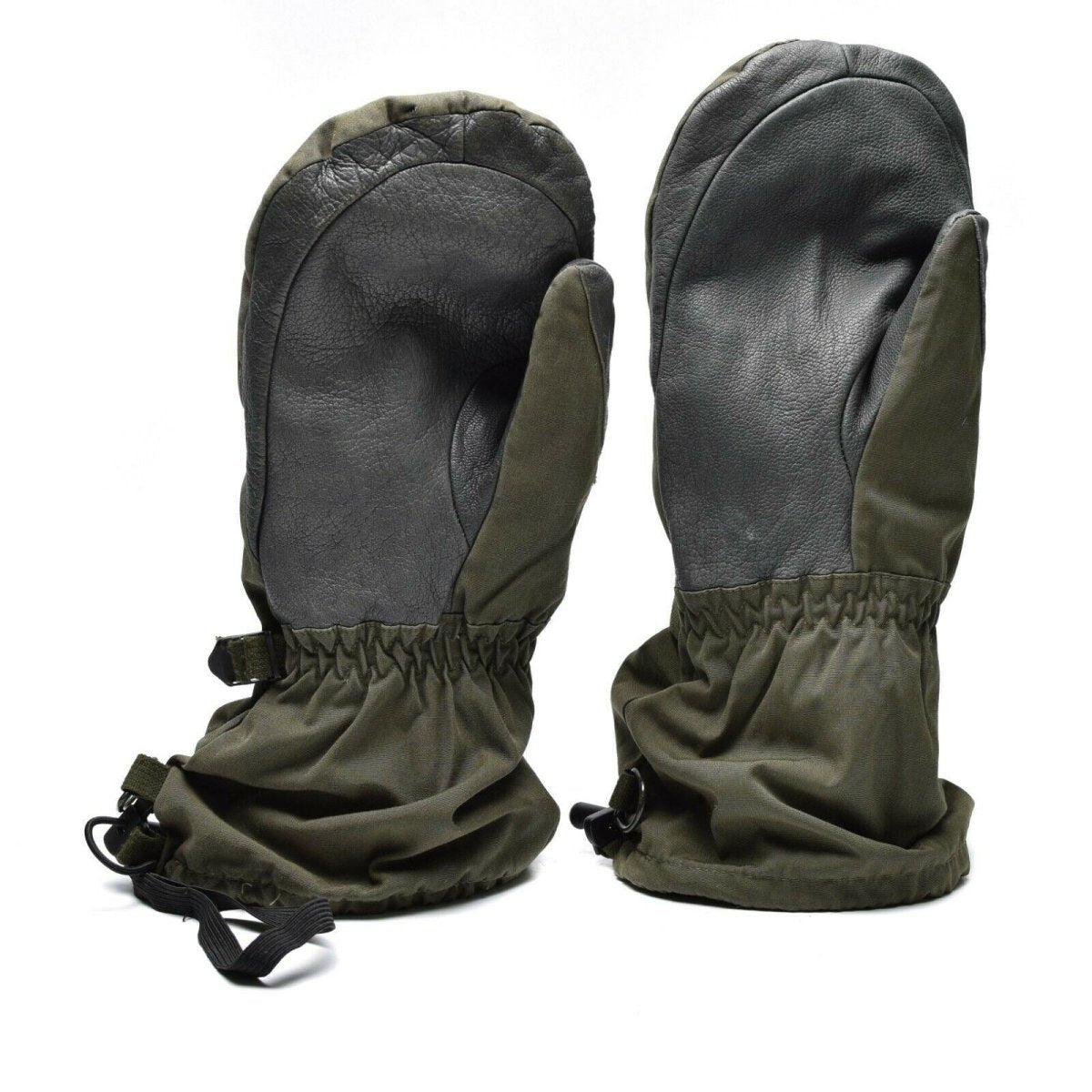Original österreichische Bundeswehr Olive OD GoreTex Fäustlinge Militär wasserdichte Kampfhandschuhe