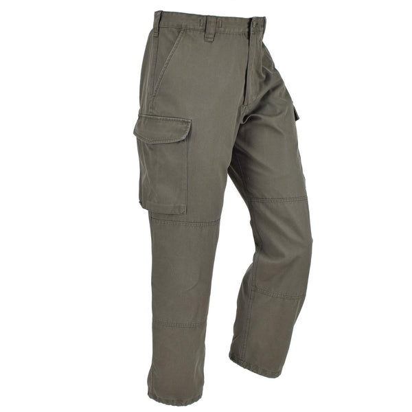 Genuine Austrian army pants O.D Military combat field Trousers Olive BDU cargo - GoMilitar