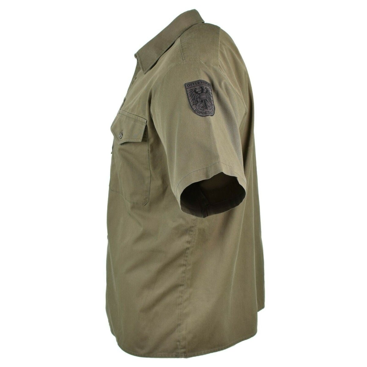 Original Österreichisches Bundesheer Hemd M65 OD Militär Kampf Kurzarm Olive BDU