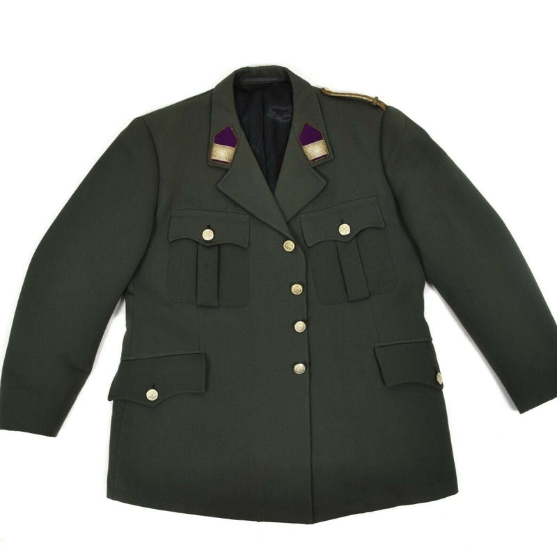 Original österreichische Armeeuniform, formelle Jacke, grau, Militärausgabe