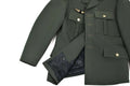 Original österreichische Armeeuniform, formelle Jacke, grau, Militärausgabe