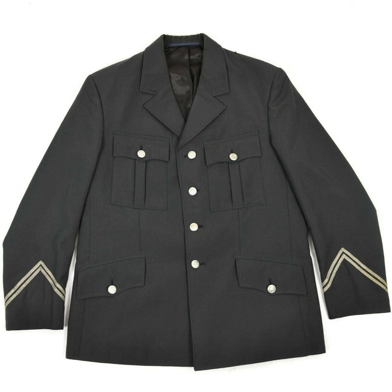 Original österreichische Armeeuniform, formelle Jacke, grau, Militärausgabe