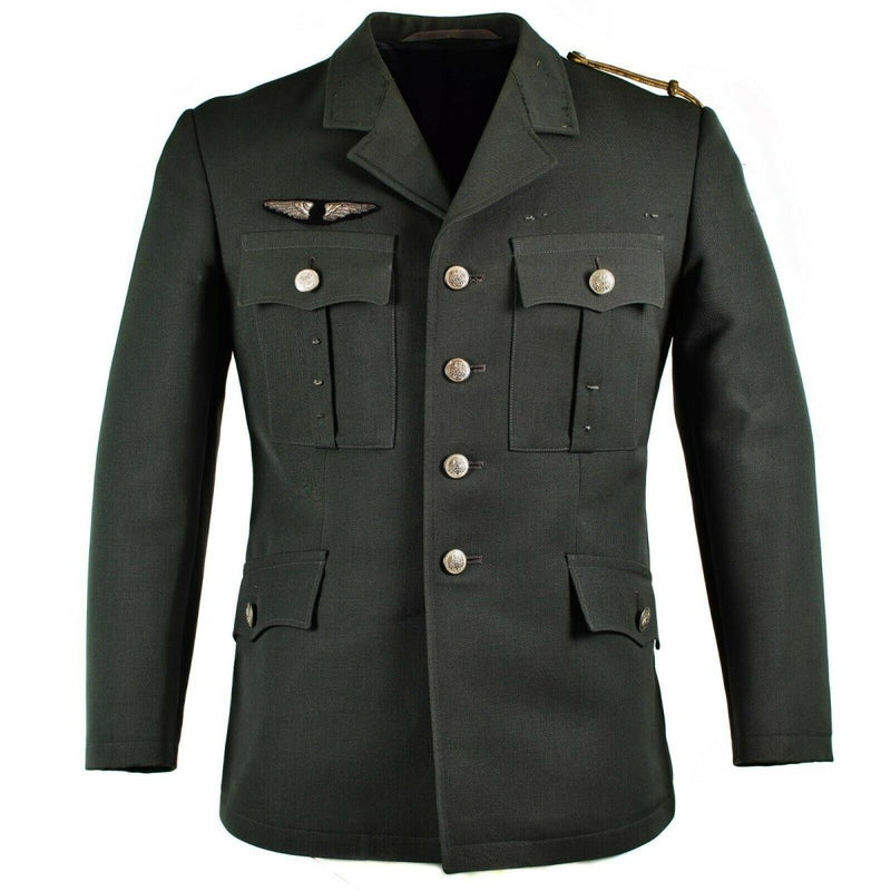 Original österreichische Armeeuniform, formelle Jacke, grau, Militärausgabe