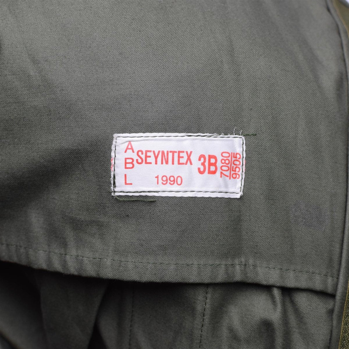 Echte belgische Armee Feldjacke M64 Militär Baumwolle wasserdicht Parka Olive NEU