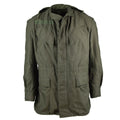 Echte belgische Armee Feldjacke M64 Militär Baumwolle wasserdicht Parka Olive NEU