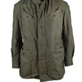 Echte belgische Armee Feldjacke M64 Militär Baumwolle wasserdicht Parka Olive NEU