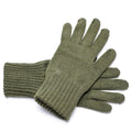 Echte belgische Militärhandschuhe, Innenhandschuhe aus Wolle, Militärüberschuss