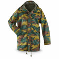 Original belgische Armee wasserdichte Goretex Seyntex Jacke Puzzle Kapuze Parka neu